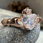 Emyvale Claddagh Ring Ring La Vie Bien Emyvale Claddagh Ring