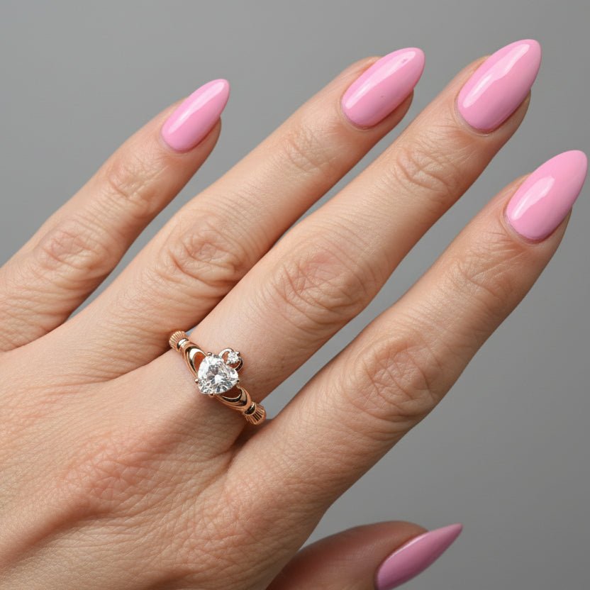 Emyvale Claddagh Ring Ring La Vie Bien Emyvale Claddagh Ring