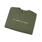 En español por favor embroidered Minimal Spanish Text Pullover by Printify