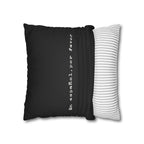 En español, por favor faux suede throw pillow cover by Printify