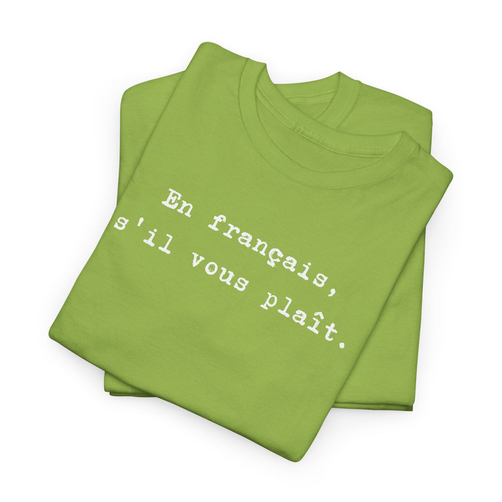 En français s'il vous plaît t-shirt, top for French teacher or French student, Francophone T-Shirt La Vie Bien En français s'il vous plaît t-shirt, top for French teacher or French student, Francophone