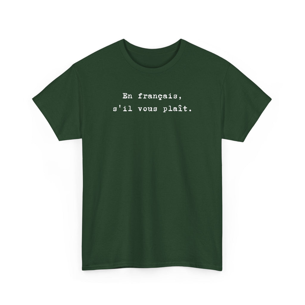 En français s'il vous plaît t-shirt, top for French teacher or French student, Francophone T-Shirt La Vie Bien En français s'il vous plaît t-shirt, top for French teacher or French student, Francophone