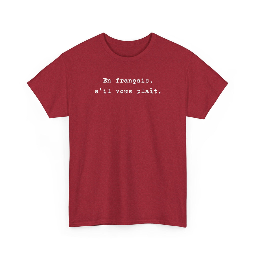 En français s'il vous plaît t-shirt, top for French teacher or French student, Francophone T-Shirt La Vie Bien En français s'il vous plaît t-shirt, top for French teacher or French student, Francophone