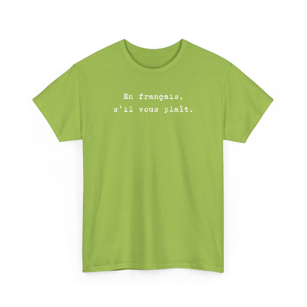 En français s'il vous plaît t-shirt, top for French teacher or French student, Francophone T-Shirt La Vie Bien En français s'il vous plaît t-shirt, top for French teacher or French student, Francophone