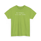 En français s'il vous plaît t-shirt, top for French teacher or French student, Francophone T-Shirt La Vie Bien En français s'il vous plaît t-shirt, top for French teacher or French student, Francophone