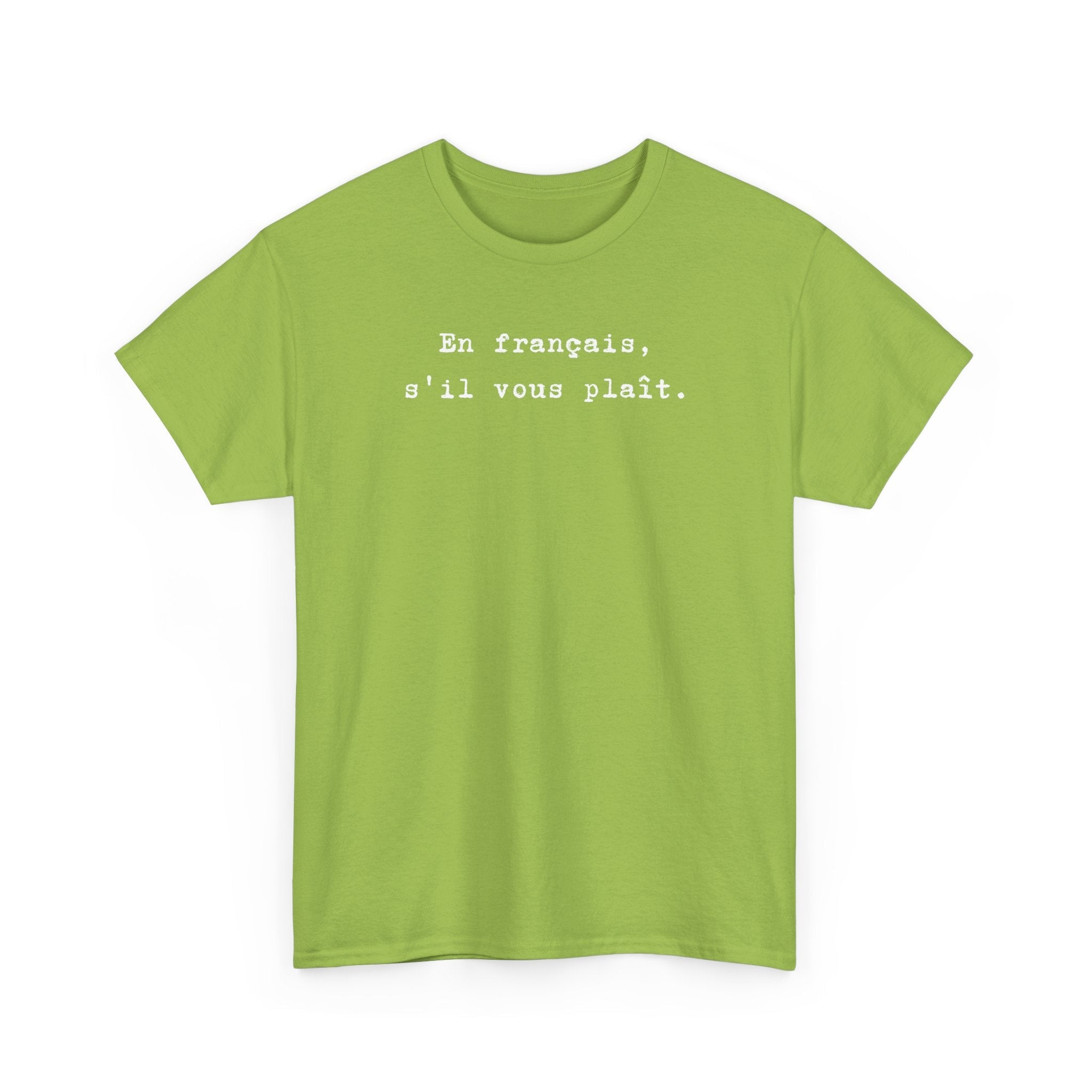 En français s'il vous plaît t-shirt, top for French teacher or French student, Francophone T-Shirt La Vie Bien En français s'il vous plaît t-shirt, top for French teacher or French student, Francophone