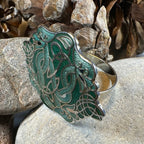 Enamel Celtic Green Dragons Scarf Ring Scarf Ring La Vie Bien Enamel Celtic Green Dragons Scarf Ring