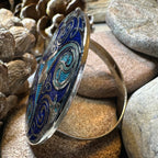 Enamel Celtic Spiral Scarf Ring Scarf Ring La Vie Bien Enamel Celtic Spiral Scarf Ring