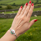 Enamel Celtic Welsh Dragon Bracelet for Women Bracelet La Vie Bien Enamel Celtic Welsh Dragon Bracelet for Women