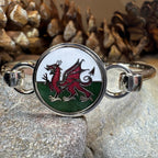 Enamel Celtic Welsh Dragon Bracelet for Women Bracelet La Vie Bien Enamel Celtic Welsh Dragon Bracelet for Women