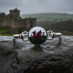Enamel Celtic Welsh Dragon Bracelet for Women Bracelet La Vie Bien Enamel Celtic Welsh Dragon Bracelet for Women