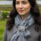 Enamel Irish Celtic Harp Scarf Ring Scarf Ring La Vie Bien Enamel Irish Celtic Harp Scarf Ring