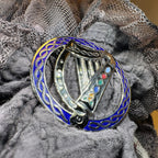 Enamel Irish Celtic Harp Scarf Ring Scarf Ring La Vie Bien Enamel Irish Celtic Harp Scarf Ring