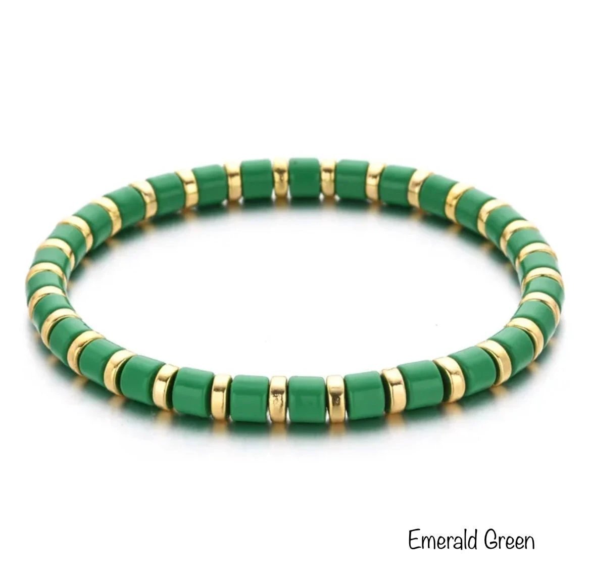 Enamel Stretch Bracelets - Add Clip Charms