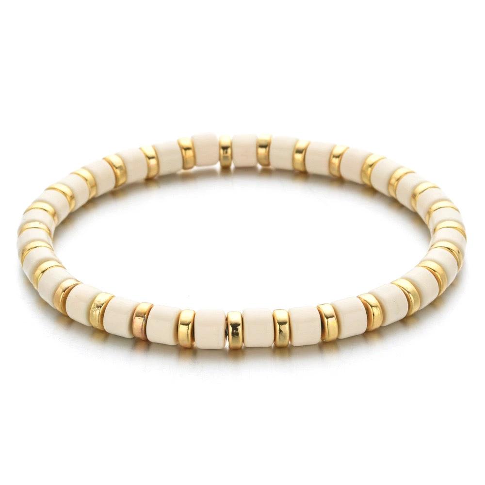 Enamel Stretch Bracelets - Add Clip Charms