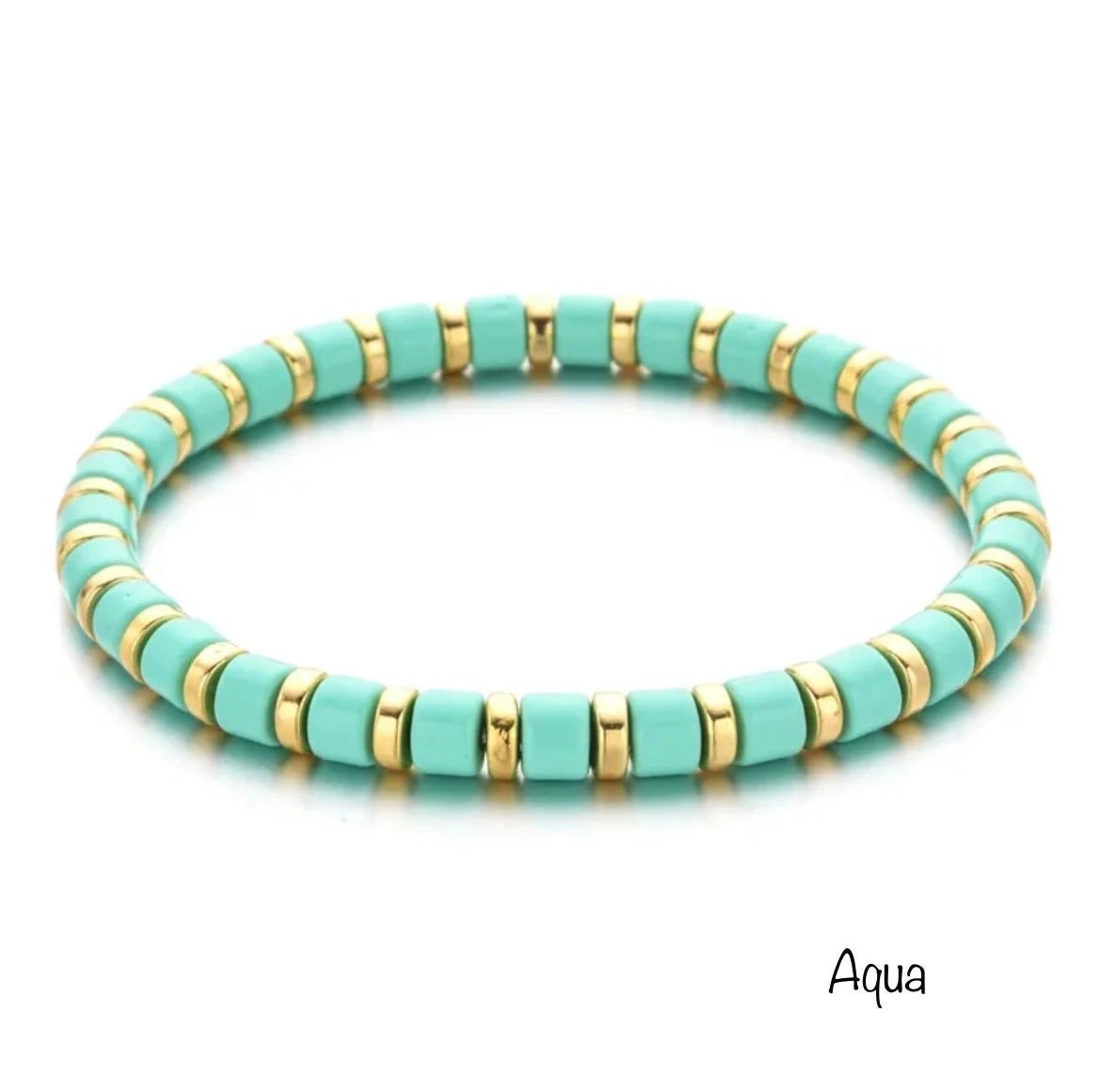 Enamel Stretch Bracelets - Add Clip Charms
