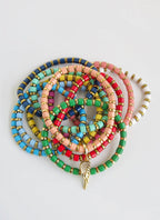 Enamel Stretch Bracelets - Add Clip Charms