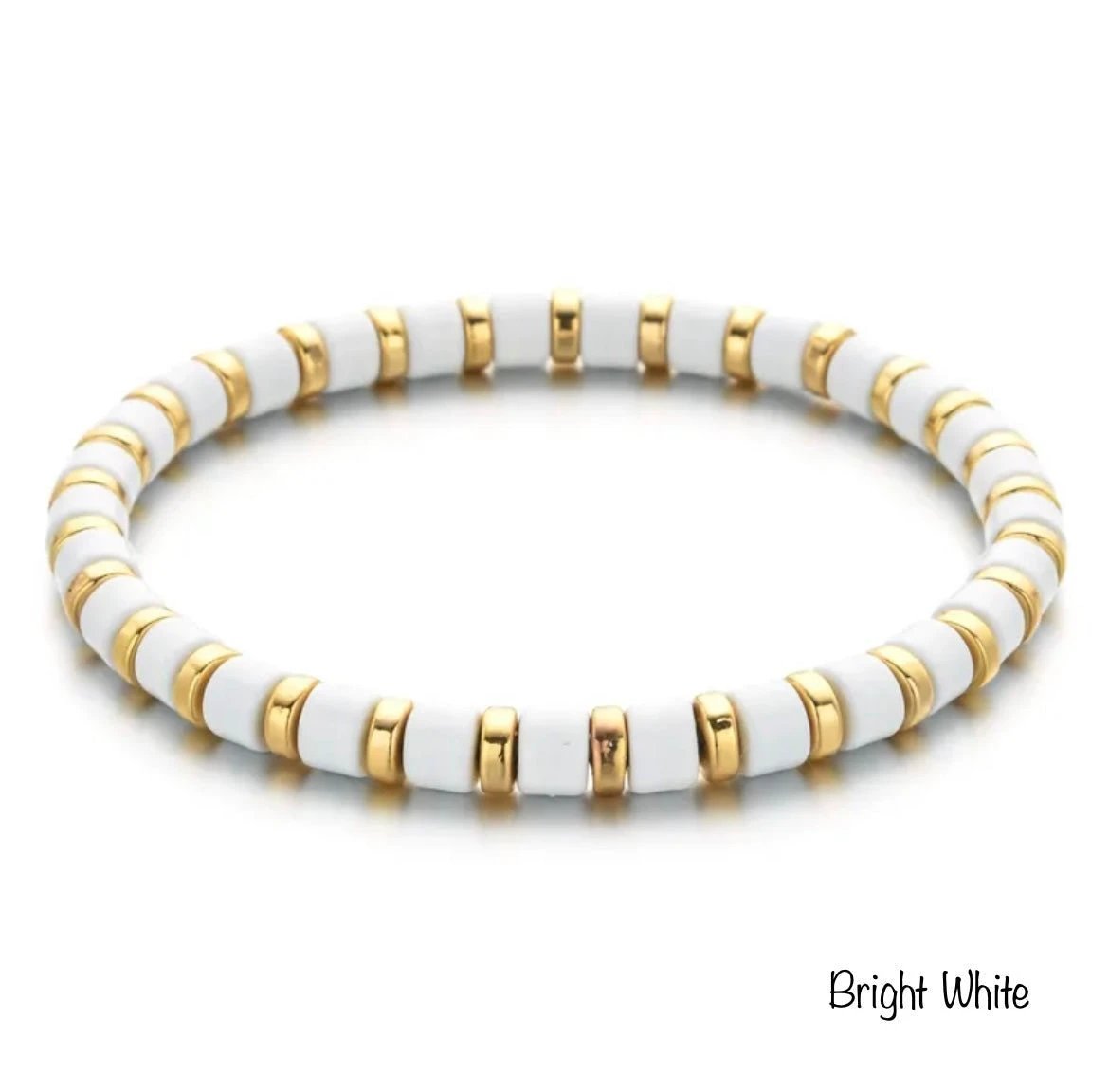 Enamel Stretch Bracelets - Add Clip Charms
