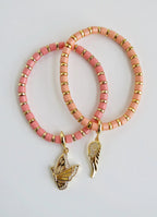 Enamel Stretch Bracelets - Add Clip Charms