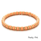 Enamel Stretch Bracelets - Add Clip Charms
