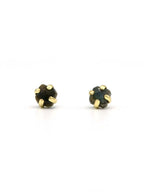 Encaged Labradorite Studs
