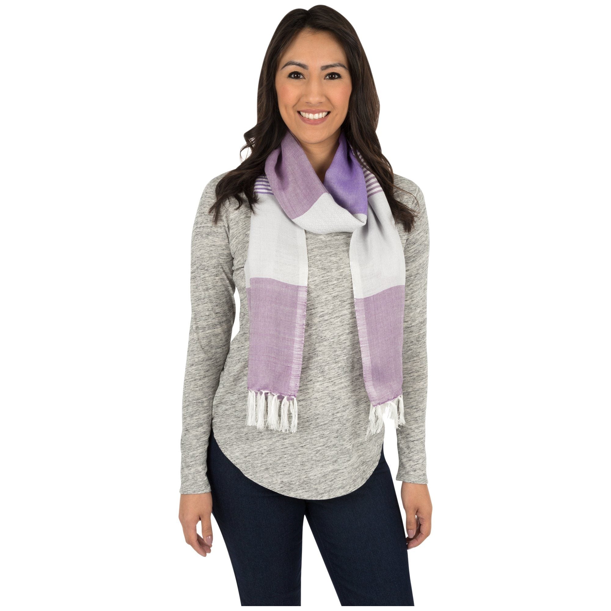 Enchanted Sky Guatemalan Scarf Scarves & Bandanas La Vie Bien Enchanted Sky Guatemalan Scarf