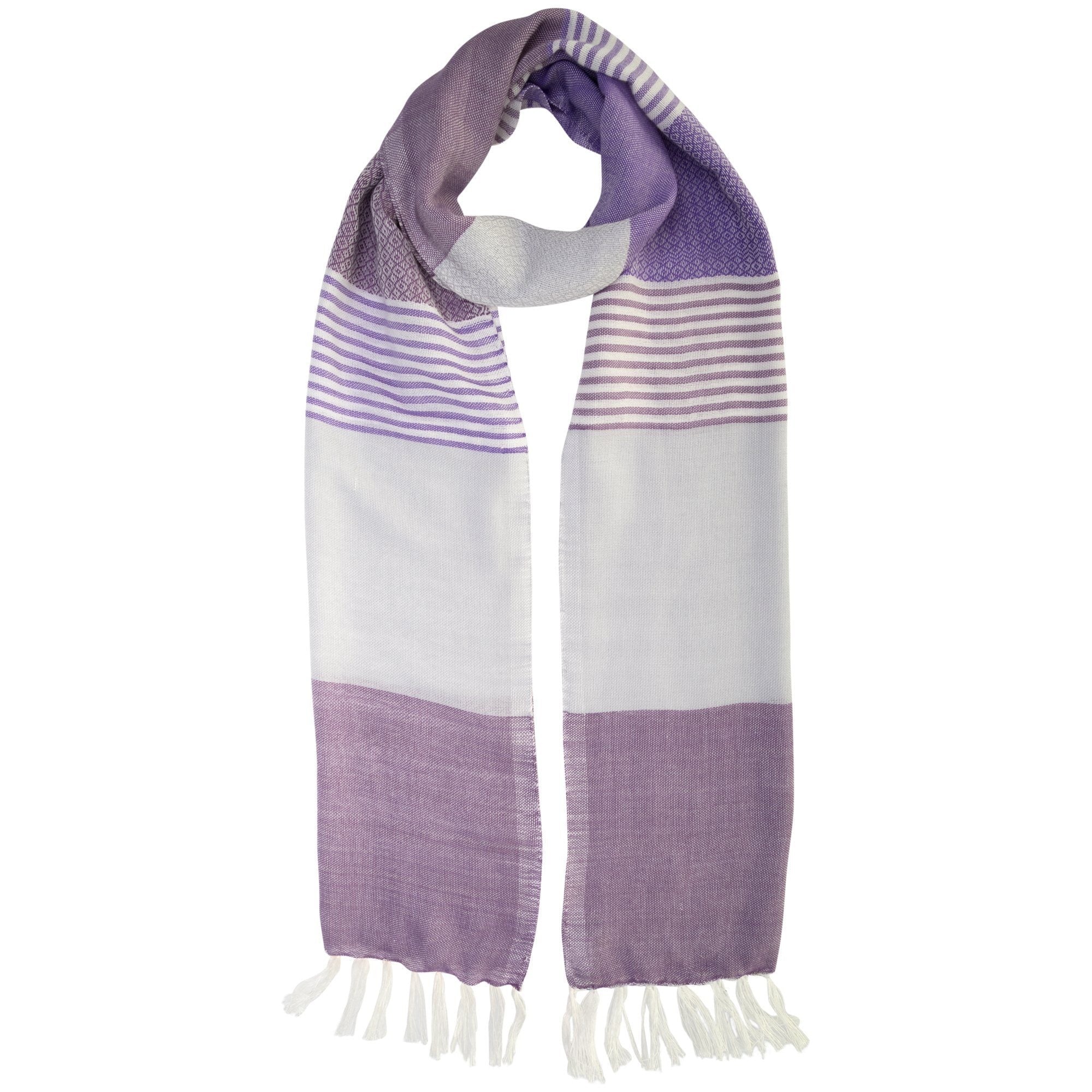 Enchanted Sky Guatemalan Scarf Scarves & Bandanas La Vie Bien Enchanted Sky Guatemalan Scarf