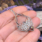 Endless Love Celtic Knot Necklace in Sterling Silver Pendant La Vie Bien Endless Love Celtic Knot Necklace in Sterling Silver