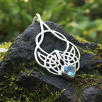 Endless Love Celtic Knot Necklace in Sterling Silver Pendant La Vie Bien Endless Love Celtic Knot Necklace in Sterling Silver