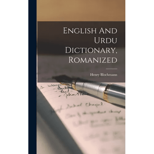 English And Urdu Dictionary, Romanized - Hardcover Books La Vie Bien English And Urdu Dictionary, Romanized - Hardcover