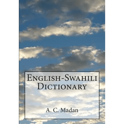 English-Swahili Dictionary - Paperback Books La Vie Bien English-Swahili Dictionary - Paperback