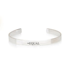 EQUAL Engraved Cuff Bracelet La Vie Bien EQUAL Engraved Cuff Bracelet
