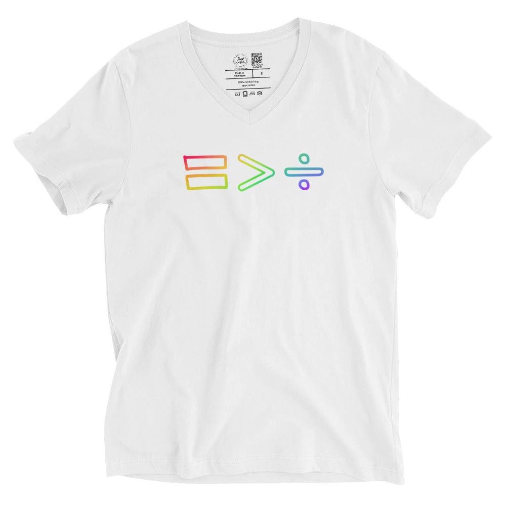 Equality Greater Than Division Classic Tee by Kind Cotton