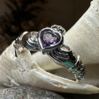Eriu Marcasite Claddagh Ring Ring La Vie Bien Eriu Marcasite Claddagh Ring