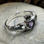 Eriu Marcasite Claddagh Ring Ring La Vie Bien Eriu Marcasite Claddagh Ring