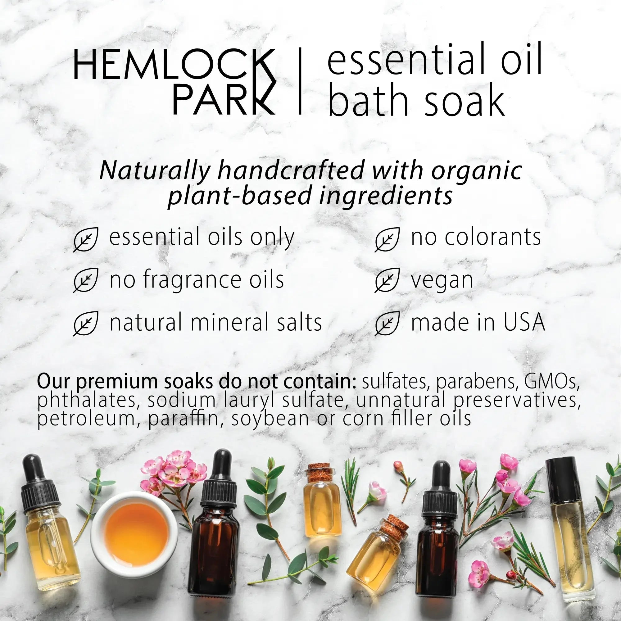 Essential Oil Bath Soak - Available in 5 Scents Bath & Beauty La Vie Bien Essential Oil Bath Soak - Available in 5 Scents
