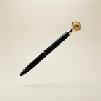 Essential Oil Diffuser Pen in Lemon | Includes 1 ml of Essential Oil and 2 Lava Beads | Refillable by The Bullish Store