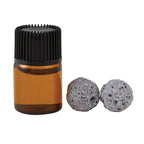 Essential Oil Diffuser Pen in Lemon | Includes 1 ml of Essential Oil and 2 Lava Beads | Refillable by The Bullish Store
