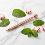 Essential Oil Diffuser Pen in Peppermint | Includes 1 ml of Essential Oil and 2 Lava Beads | Refillable Pen La Vie Bien Essential Oil Diffuser Pen in Peppermint | Includes 1 ml of Essential Oil and 2 Lava Beads | Refillable