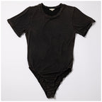 Essential Short Sleeve Bodysuit Short Sleeve & Sleeveless Tunic & Tanks La Vie Bien Essential Short Sleeve Bodysuit