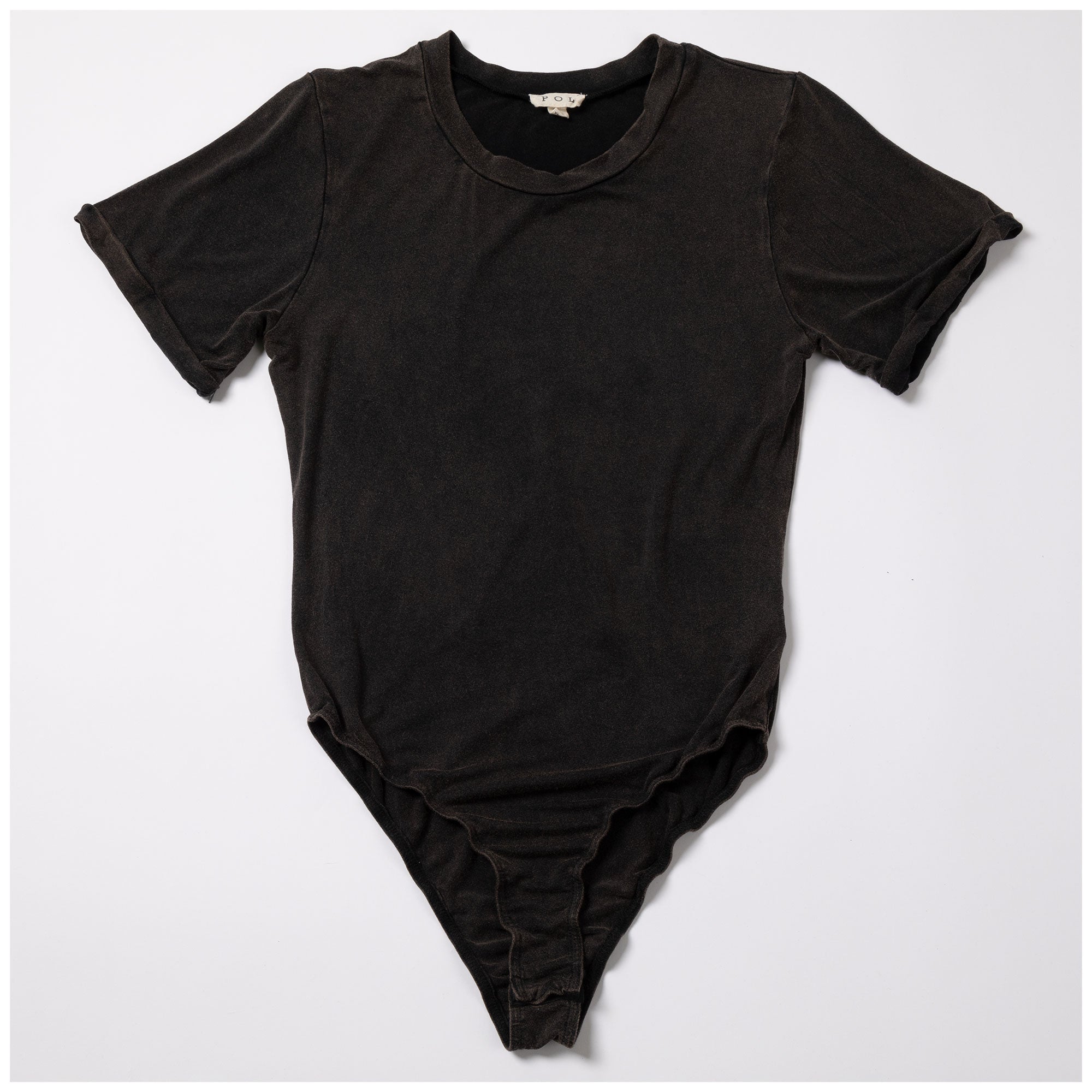 Essential Short Sleeve Bodysuit Short Sleeve & Sleeveless Tunic & Tanks La Vie Bien Essential Short Sleeve Bodysuit