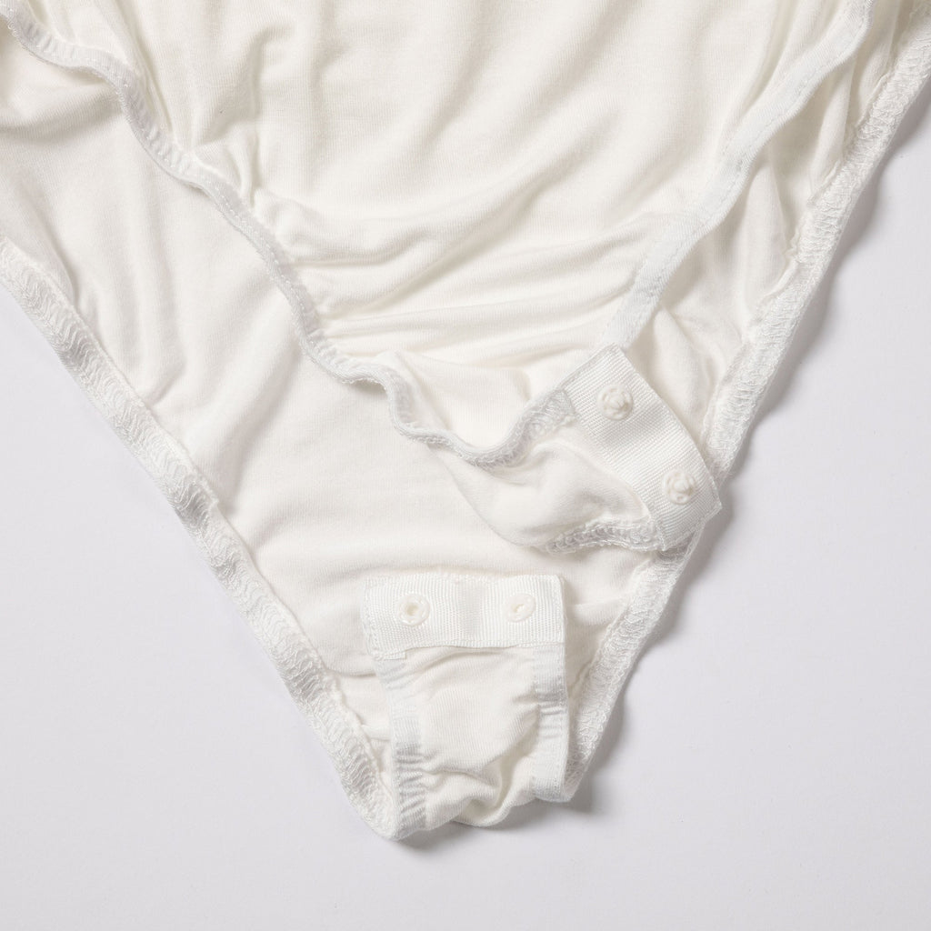 Essential Short Sleeve Bodysuit Short Sleeve & Sleeveless Tunic & Tanks La Vie Bien Essential Short Sleeve Bodysuit