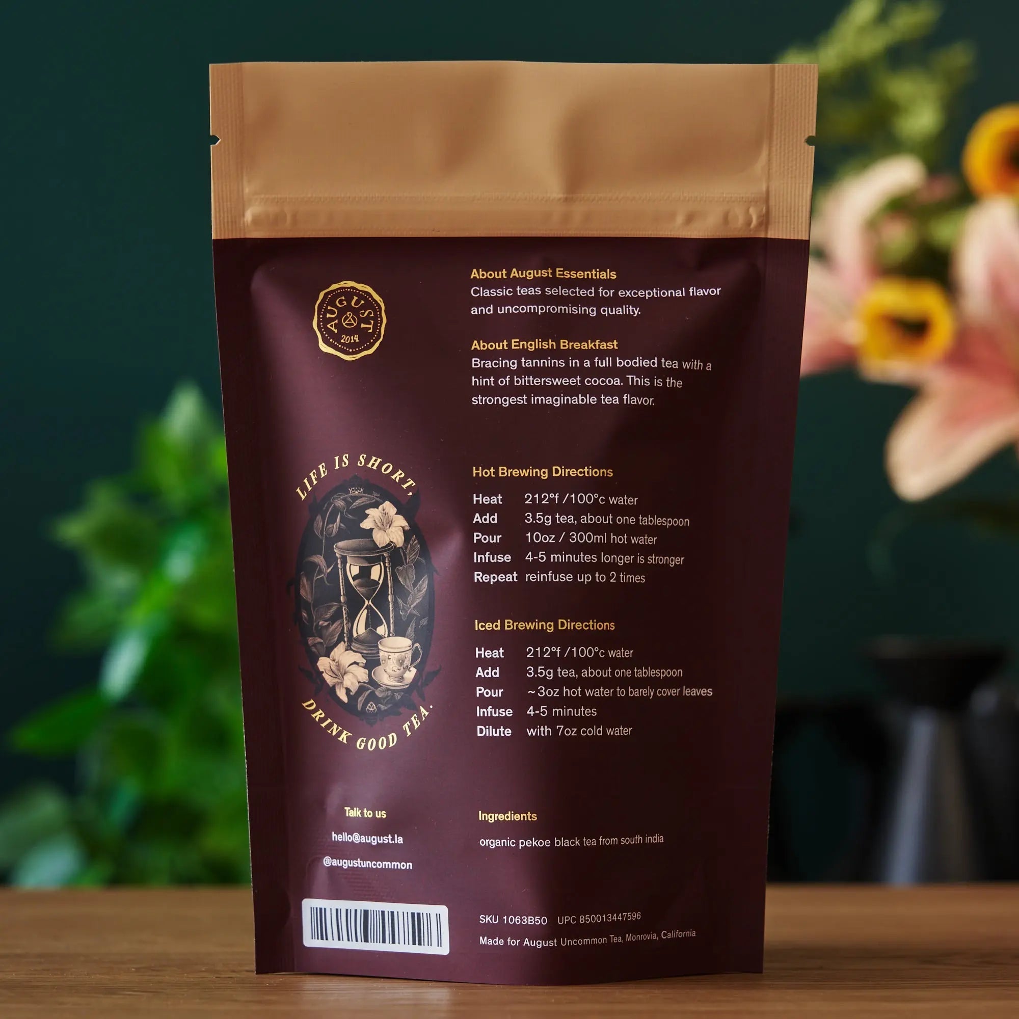 Essentials English Breakfast Black Tea Beverages > Teas > Black Teas La Vie Bien Essentials English Breakfast Black Tea