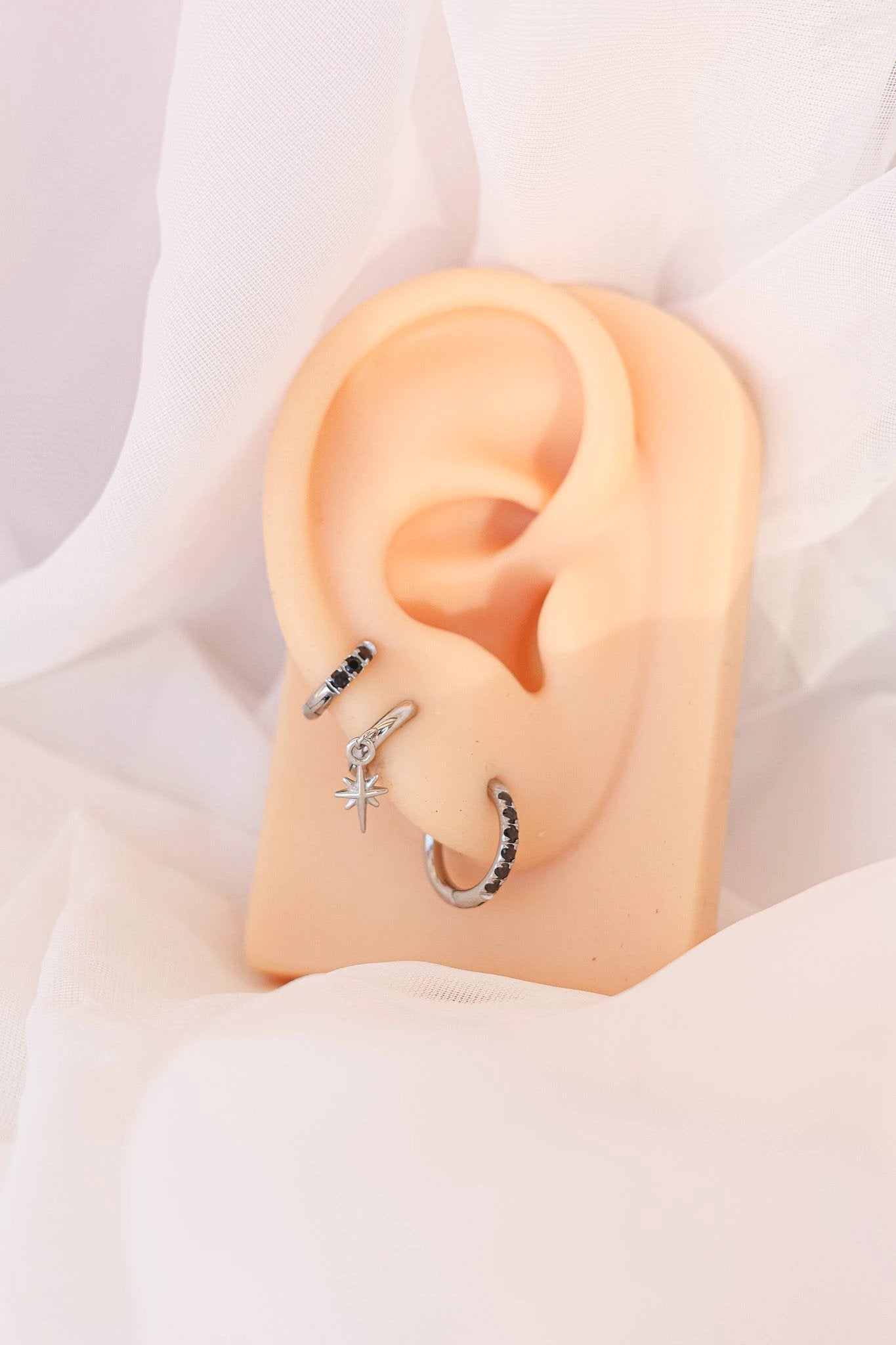 Estelle Micro Hoop by Rose & Clay
