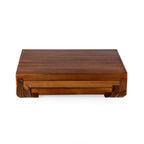 Etage Set Of 3 Acacia Serving Pedestals Core La Vie Bien Etage Set Of 3 Acacia Serving Pedestals