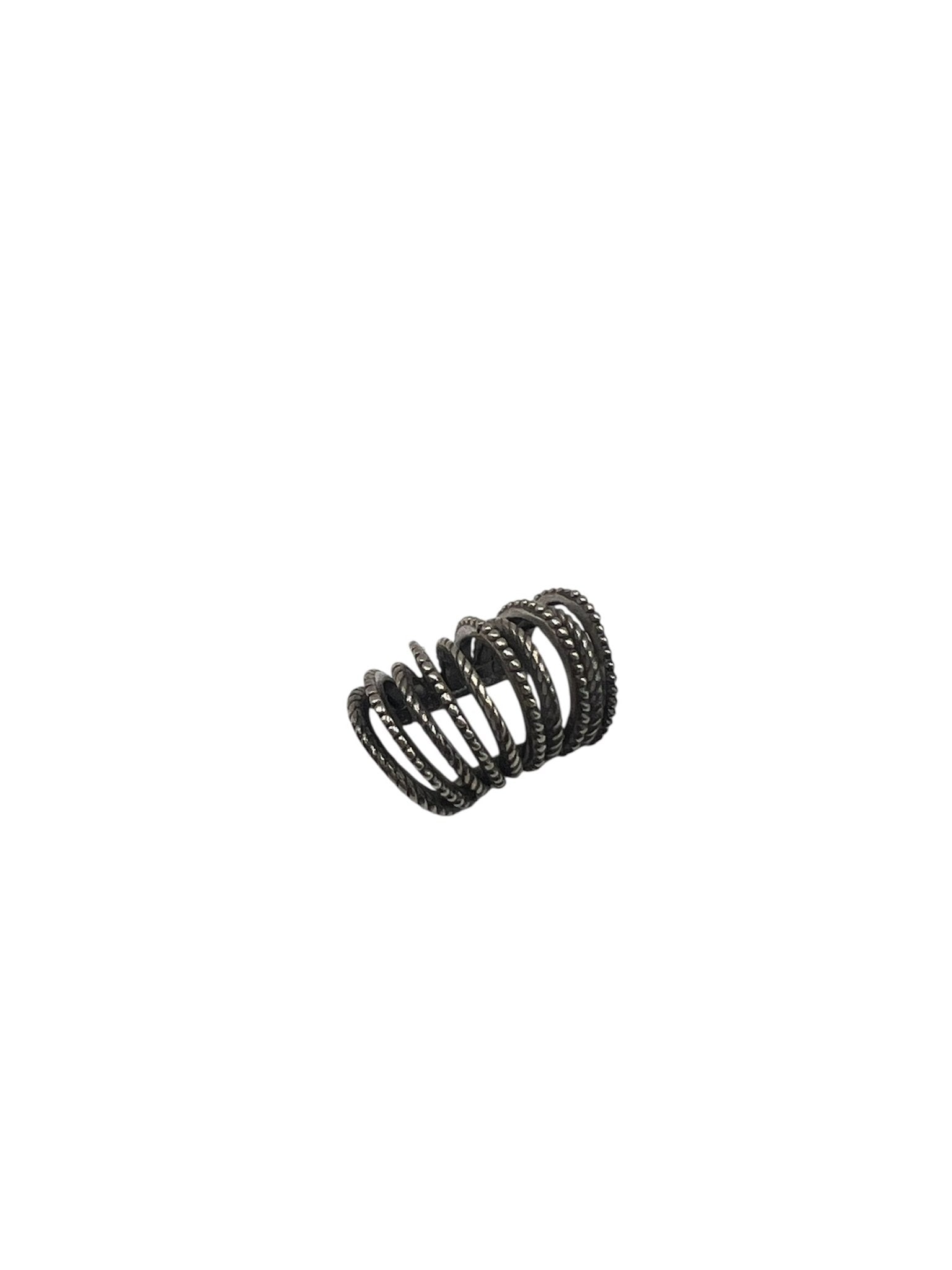 Eternal Spiral Ear Cuff Silver Ear cuff La Vie Bien Eternal Spiral Ear Cuff