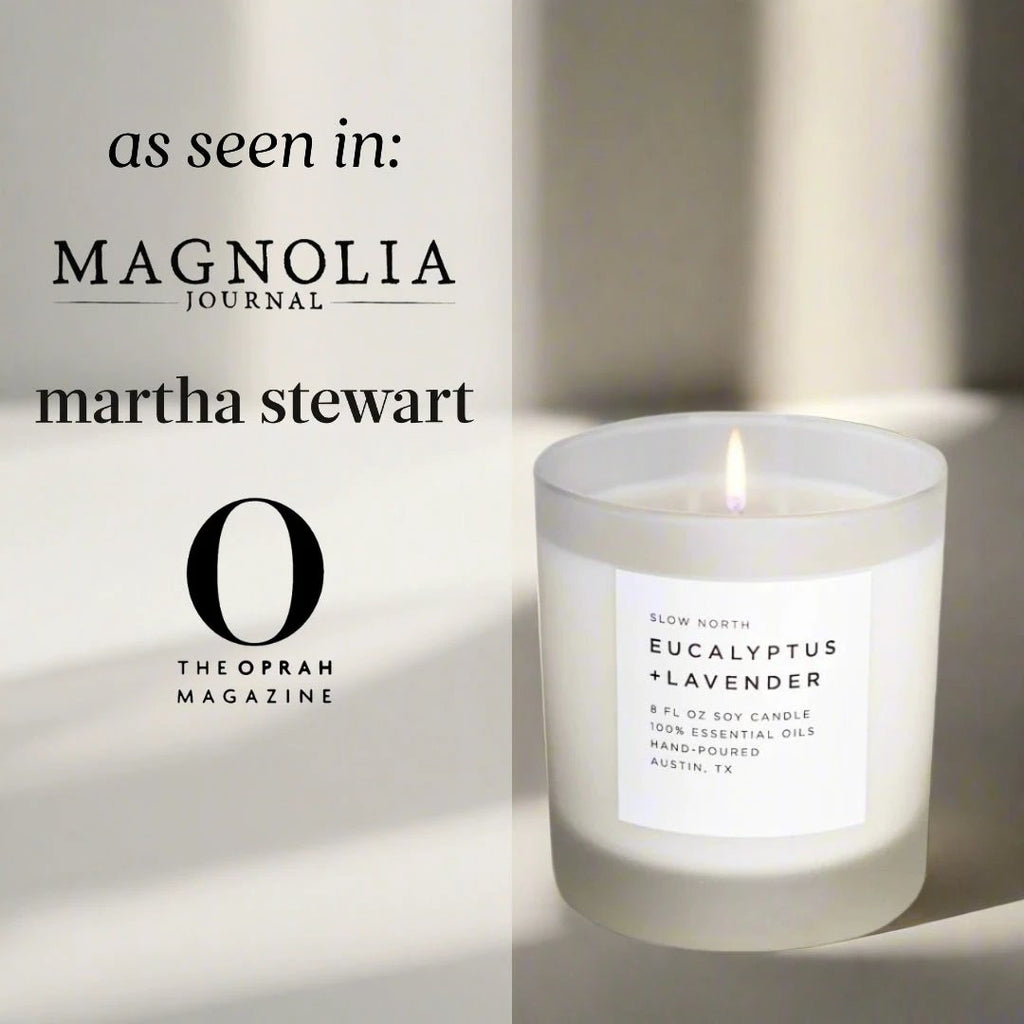 Eucalyptus + Lavender - Signature Candle by Slow North