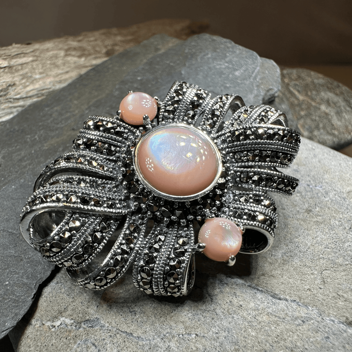 Eula Celtic Knot Brooch in Sterling Silver Brooch La Vie Bien Eula Celtic Knot Brooch in Sterling Silver
