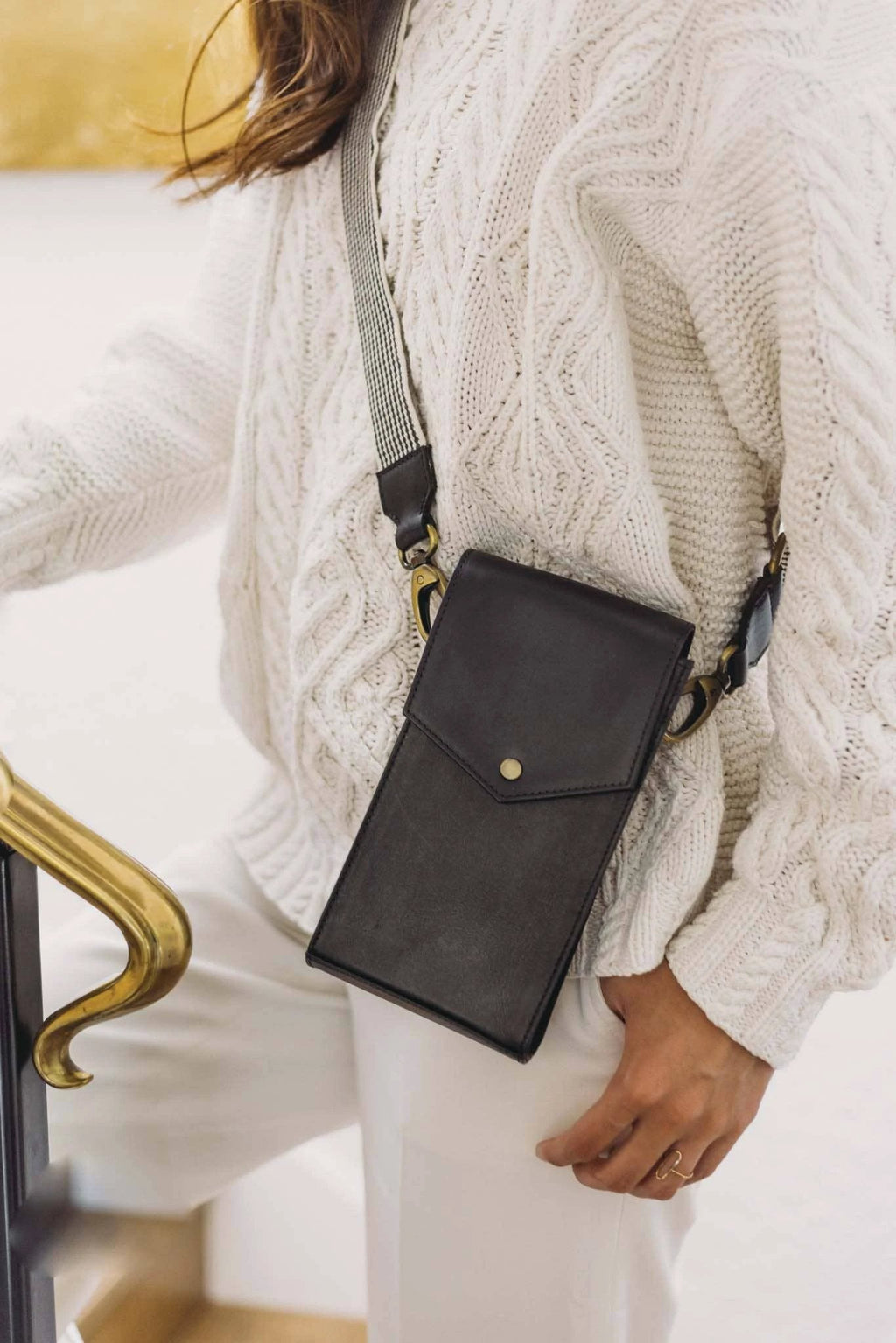 Euro Phone Crossbody Bag by Ethical Trade Co