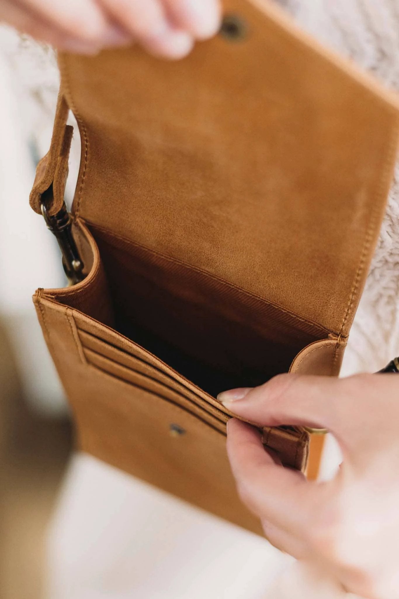 Euro Phone Crossbody Bag by Ethical Trade Co